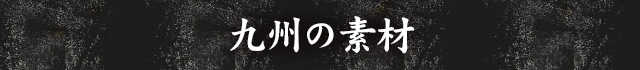 九州の素材